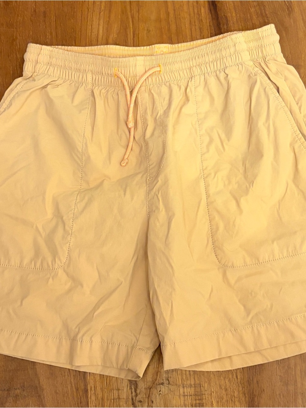 Crewcuts Peach Shorts with Drawstring